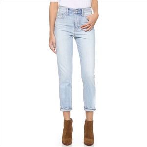 Madewell Perfect Summer Jean, Size 28, light wash.